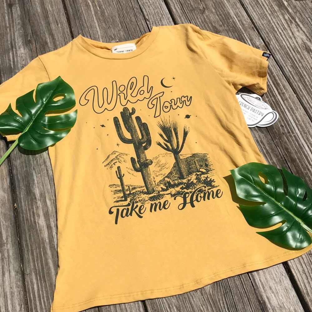 FRENCH PASTRY YELLOW TOP